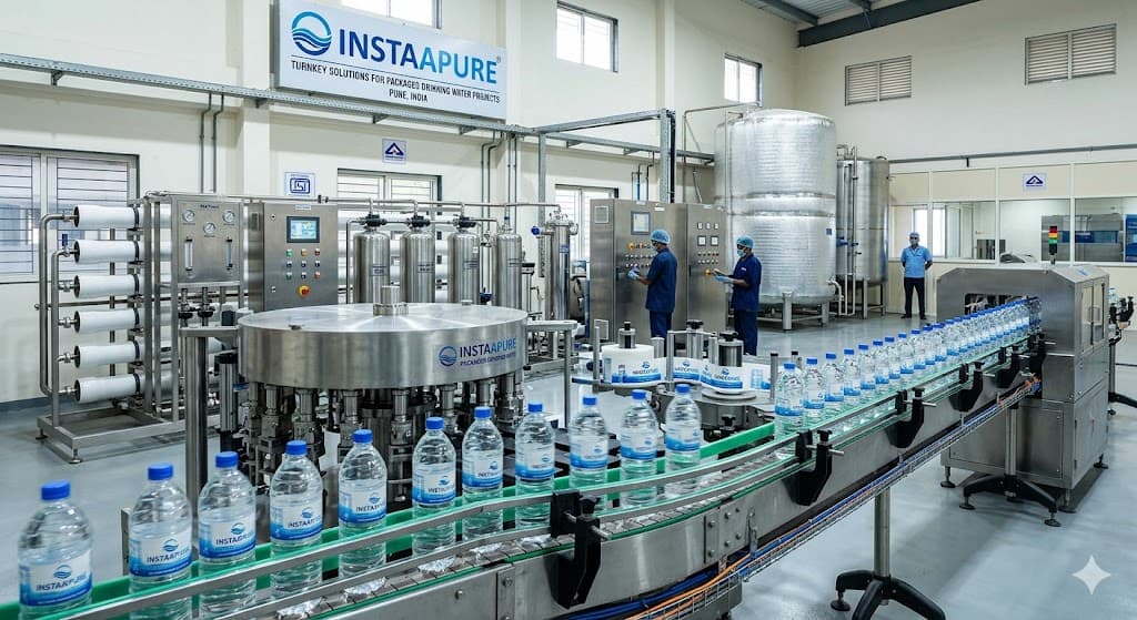 Packaged Drinking Water Projects (Turnkey Solutions)