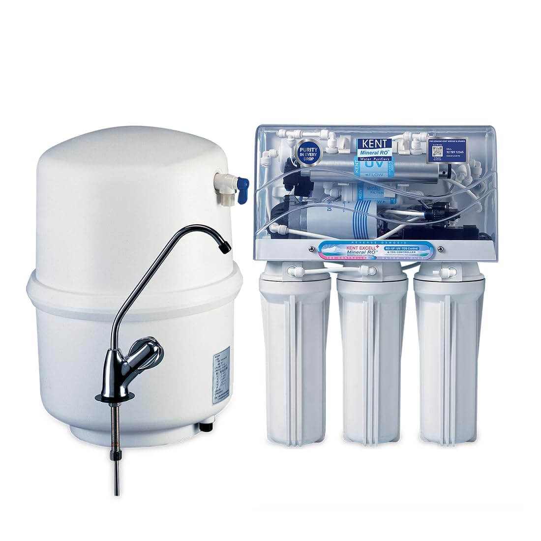 Under-sink RO installation
