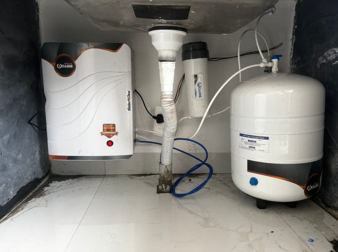 Aqua Oasis Prospera installed